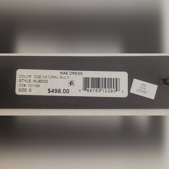 Kobi Halperin NEW Dress Leopard Black Gold Silk SMALL - Picture 8 of 9